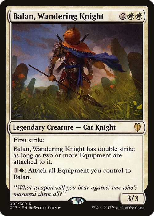 Balan, Wandering Knight (C17-002) - rare