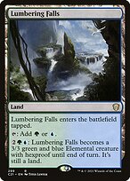 Lumbering Falls (C21-299) - rare