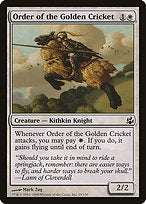 Order of the Golden Cricket (MOR-019) - common - Foil