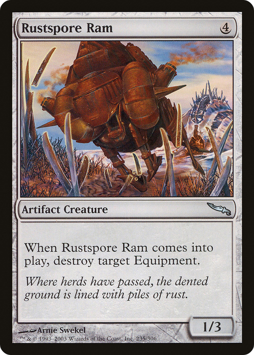 Rustspore Ram (MRD-235) - uncommon - Foil