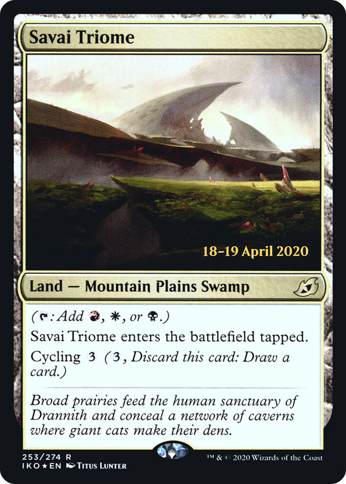 Savai Triome (PRE-253S) - rare - Foil