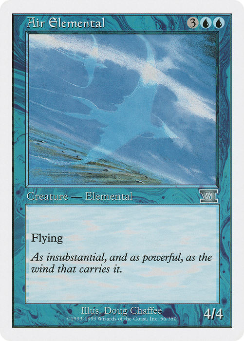 Air Elemental (6ED-056) - uncommon