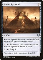 Sunset Pyramid (CMR-345) - uncommon - Foil