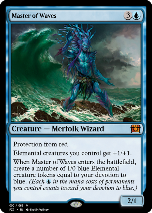 Master of Waves (PZ2-65859) - mythic - Foil