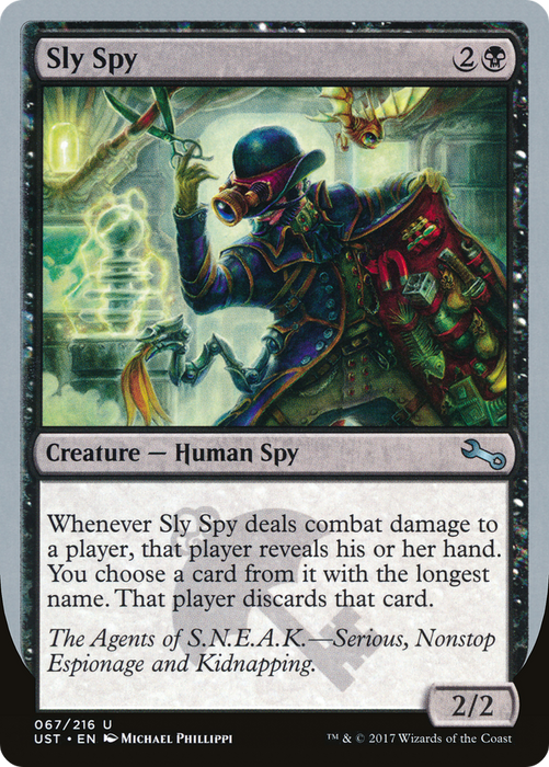 Sly Spy (UST-67A) - uncommon