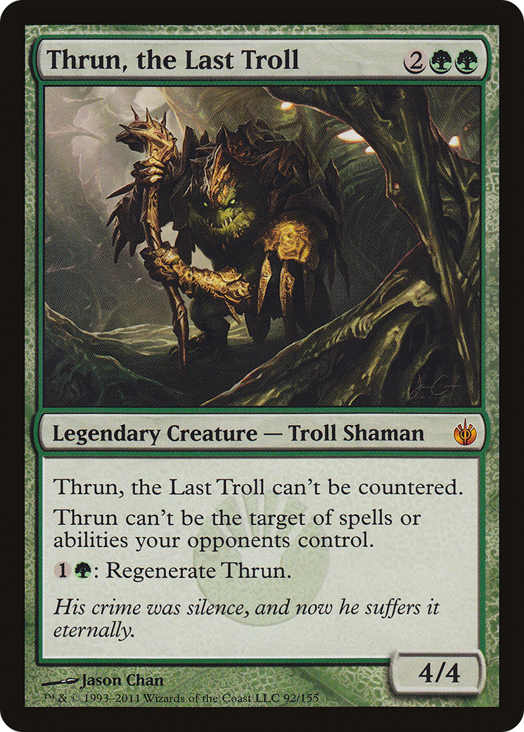 Thrun, the Last Troll (MBS-092) - mythic