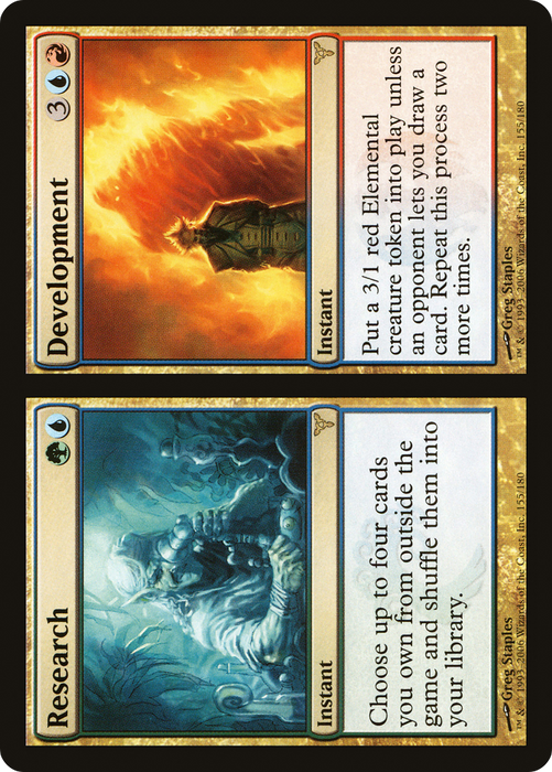 Research // Development (DIS-155) - rare - Foil