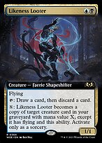 Likeness Looter (WOE-364) - rare: (Extended Art)