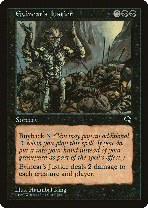 Evincar's Justice (TMP-134) - common