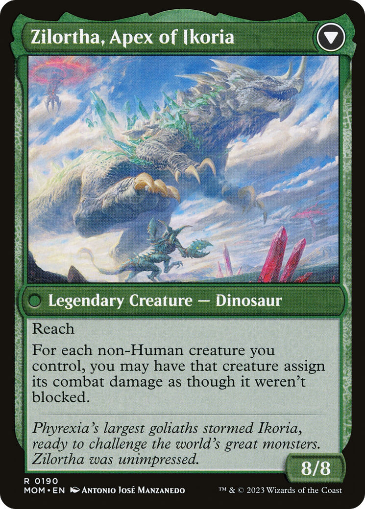 Invasion of Ikoria // Zilortha, Apex of Ikoria (MOM-190) - rare