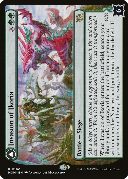 Invasion of Ikoria // Zilortha, Apex of Ikoria (MOM-190) - rare - Foil