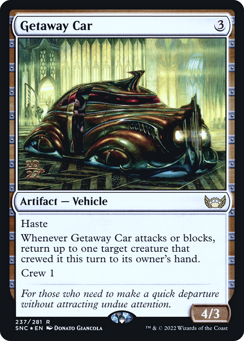 Getaway Car (PRE-237S) - rare - Foil
