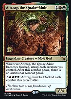 Anzrag, the Quake-Mole (PRE-186S) - mythic - Foil