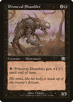 Primeval Shambler (MMQ-152) - uncommon - Foil