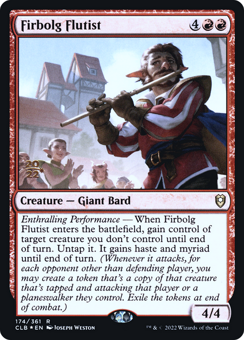 Firbolg Flutist (PRE-174S) - rare - Foil