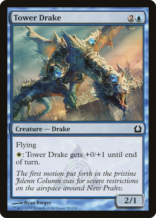 Tower Drake (RTR-055) - common - Foil