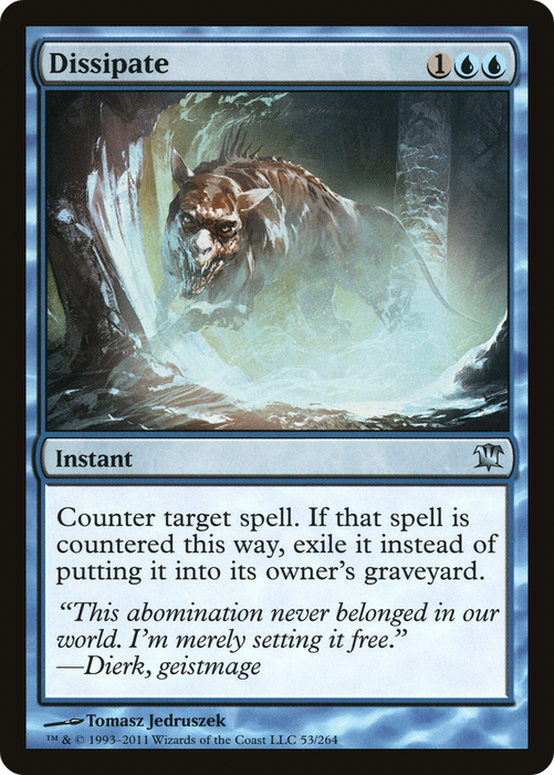 Dissipate (ISD-053) - uncommon - Foil