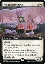 Nesting Dovehawk (MOC-104) - rare: (Extended Art)