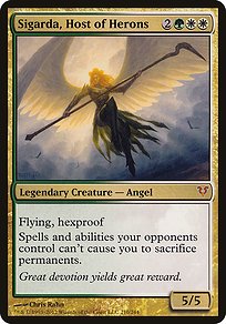 Sigarda, Host of Herons (OVER-210) - mythic
