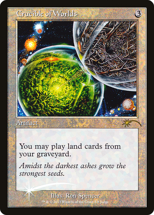 Crucible of Worlds (JDG-004) - rare - Foil