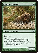 Charging Badger (BNG-118) - common - Foil