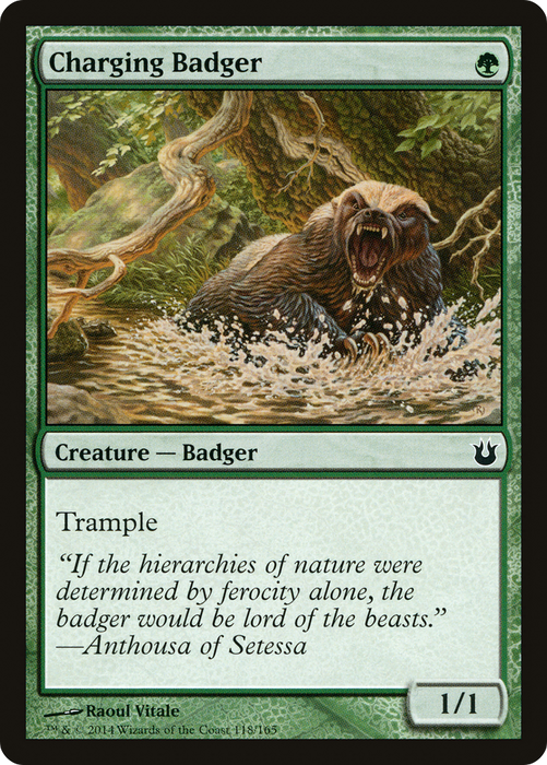 Charging Badger (BNG-118) - common