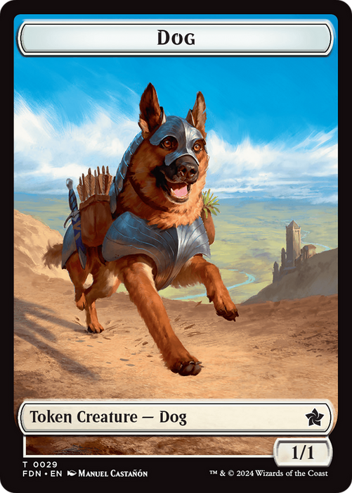 Dog (TFDN-029) - common - Foil