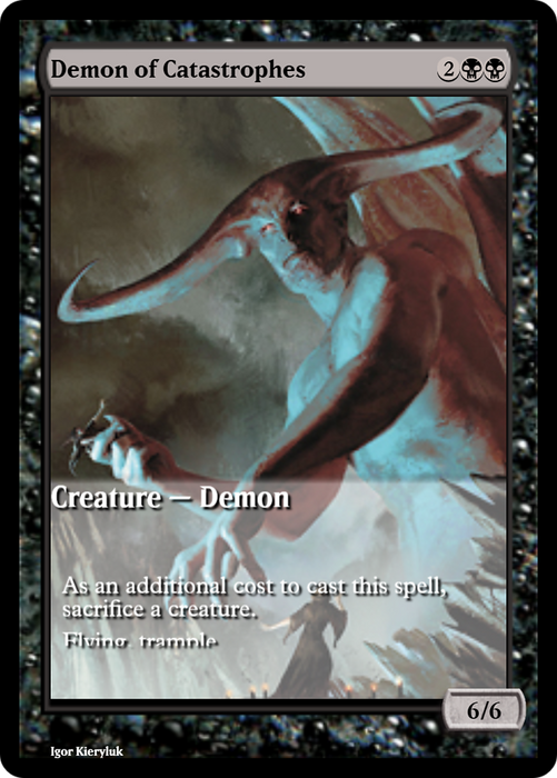 Demon of Catastrophes (PRM-69246) - rare