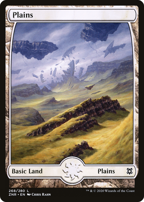 Plains (ZNR-268) - common: (Full Art)