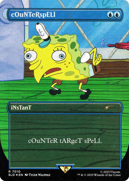 cOuNTeRspELl (7010) (Rainbow Foil) (SLD-7010) - rare - Foil