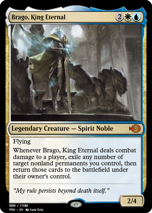 Brago, King Eternal (PRM-86206) - mythic - Foil