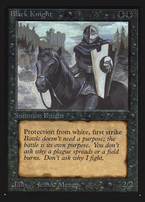 Black Knight (IED-095) - uncommon
