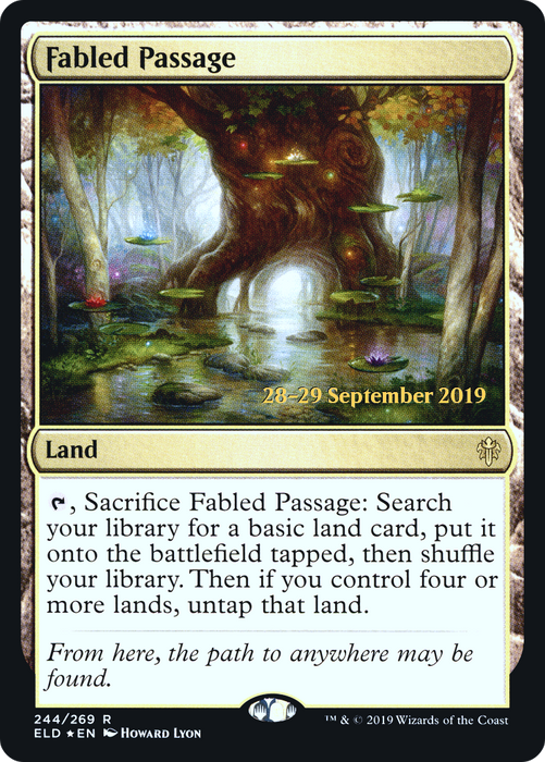Fabled Passage (PRE-244S) - rare - Foil