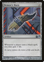 Demon's Horn (M10-209) - uncommon - Foil