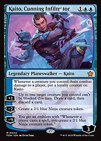 Kaito, Cunning Infiltrator (FDN-044) - mythic