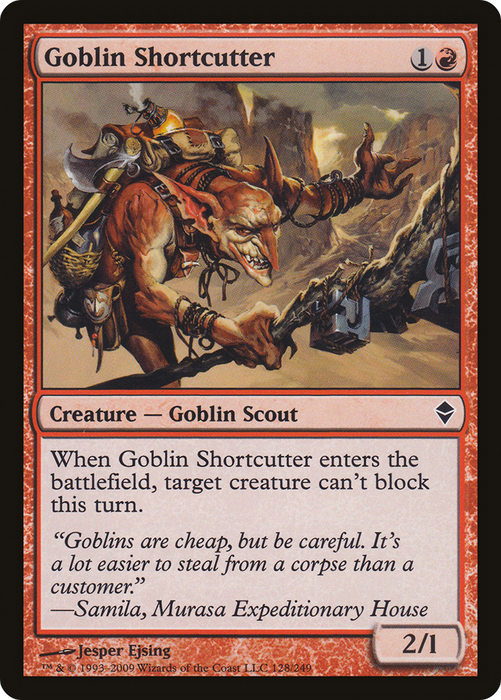 Goblin Shortcutter (ZEN-128) - common - Foil