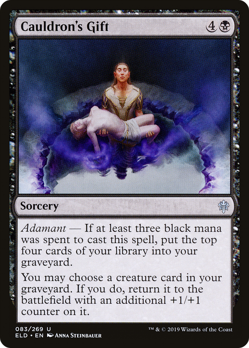 Cauldron's Gift (ELD-083) - uncommon - Foil