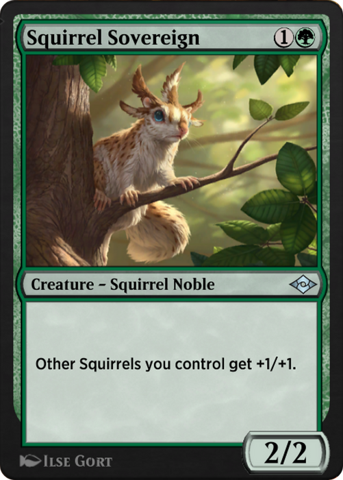 Squirrel Sovereign (J21-646) - uncommon