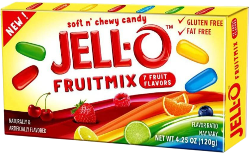 Jell-O Soft n'Chewy Fruitmix 120g