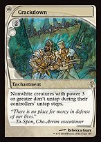Crackdown (MB2-146) - rare - Foil