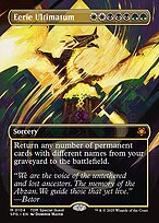 Eerie Ultimatum (SPG-104) - mythic (Borderless)