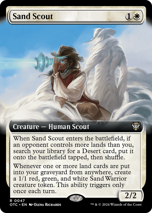 Sand Scout (OTC-047) - rare: (Extended Art)