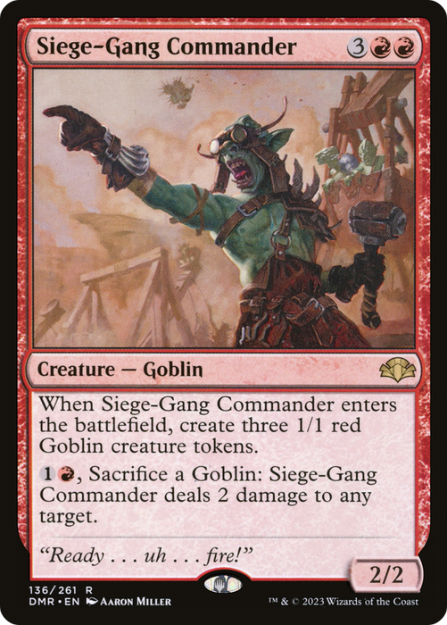Siege-Gang Commander (DMR-136) - rare