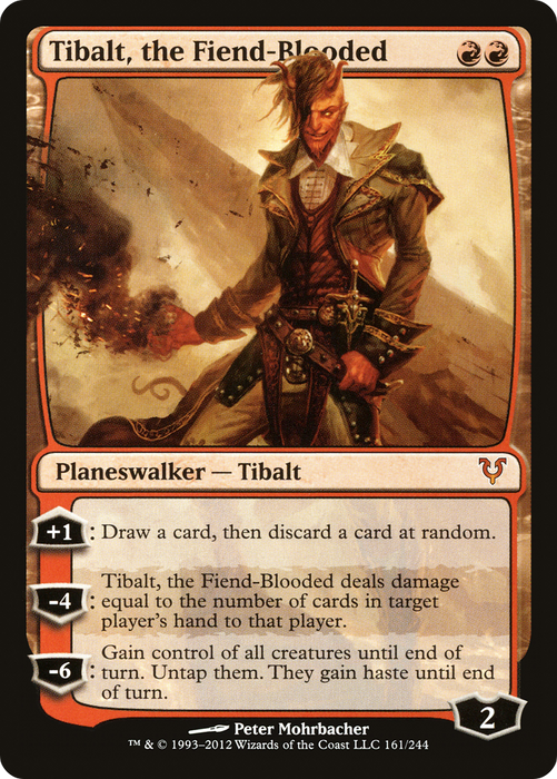 Tibalt, the Fiend-Blooded (AVR-161) - mythic - Foil