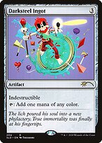 Darksteel Ingot (SLD-204) - rare - Foil