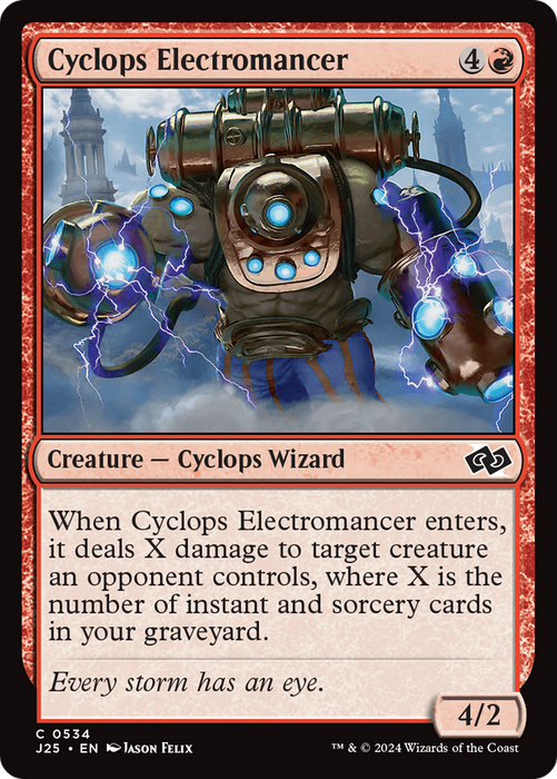 Cyclops Electromancer (J25-534) - common