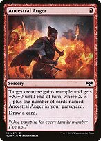 Ancestral Anger (VOW-142) - common