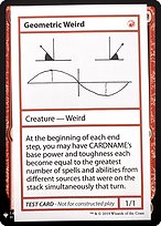 Geometric Weird (CMB1-069) - rare