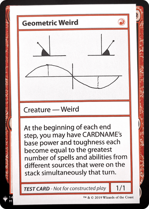 Geometric Weird (CMB1-069) - rare