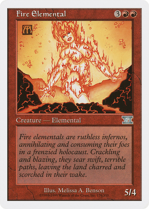 Fire Elemental (6ED-176) - uncommon